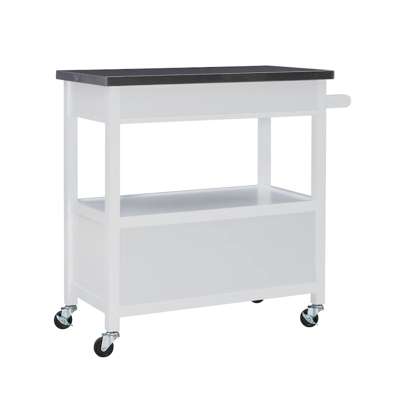 Julianna Stainless Steel Kitchen Cart