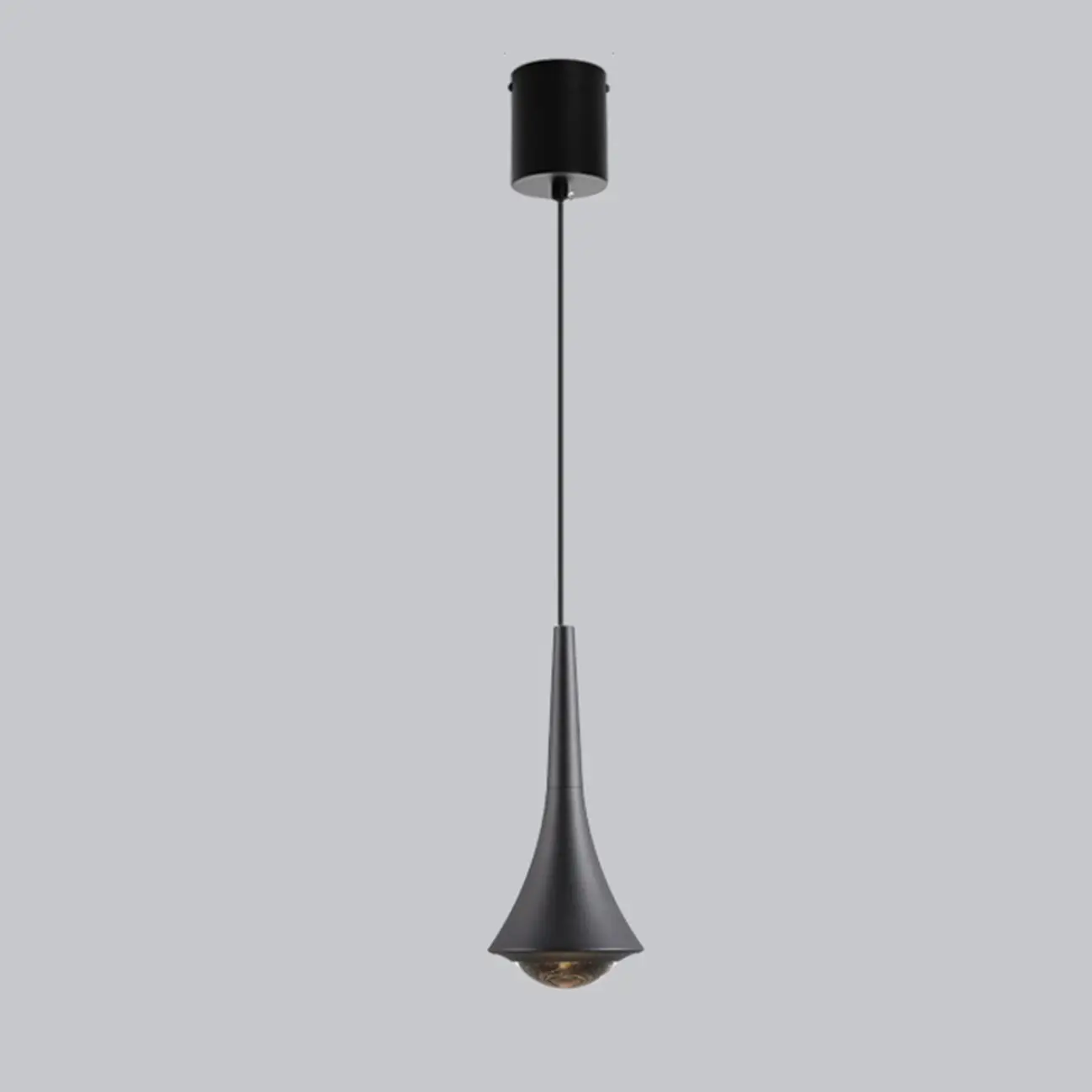 Bedside Metal Pendant Light with Third Gear Dimming