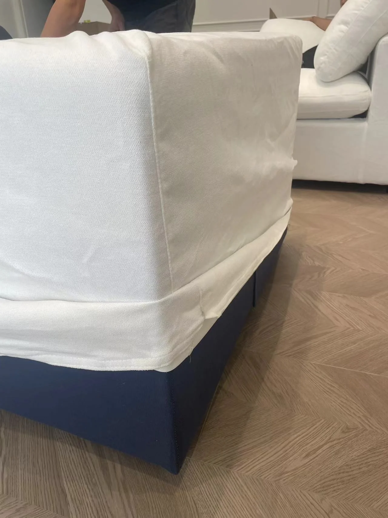 Walker Edison | Cloud Modular 80' Down Filled Loveseat Sofa