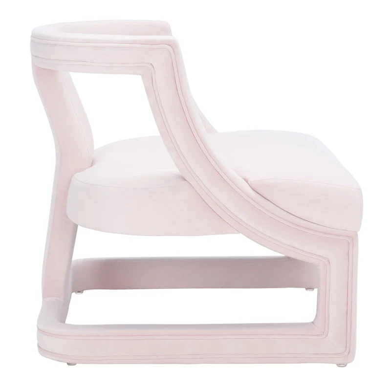 SAFAVIEH Emelie Accent Chair - 27  W x 27  D x 27  H - 26Wx27Dx27H