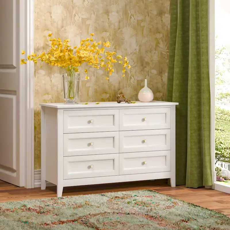 Wooden Buffet Cabinet with Drawers – 47