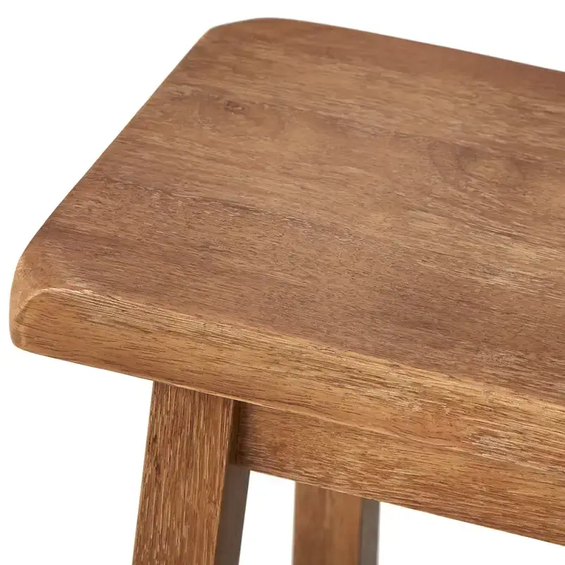 Marney Rubberwood 24-inch Counter-height Bar Stools (Set of 2)