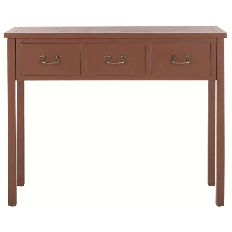 SAFAVIEH Marleine Antiqued Grey Console Table - 39.4  x 14.2  x 31.7  - 39Wx14Dx32H