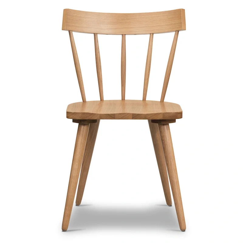 Hava Dining Chair - Solid Oak Wood with Spindle-Back