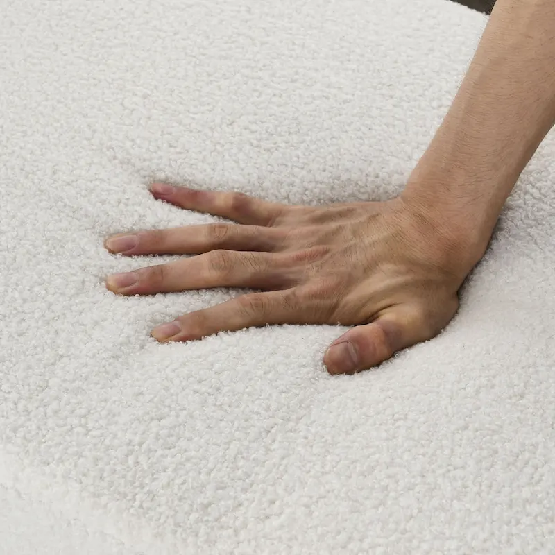 GDFStudio - Harper H-Frame Polyester Upholstered Bench with Modern Versatile Design