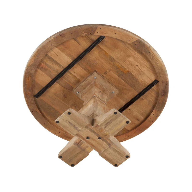 Pengrove Round Mango Wood Dining Table