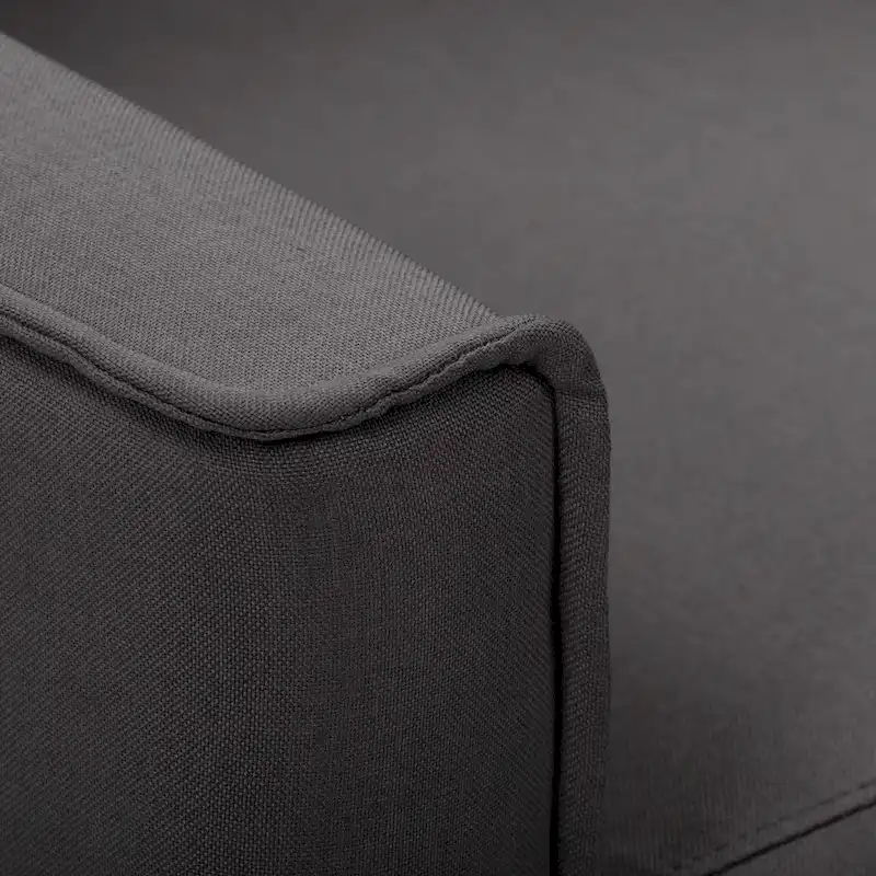 High-Leg Manual Recliner with Footrest