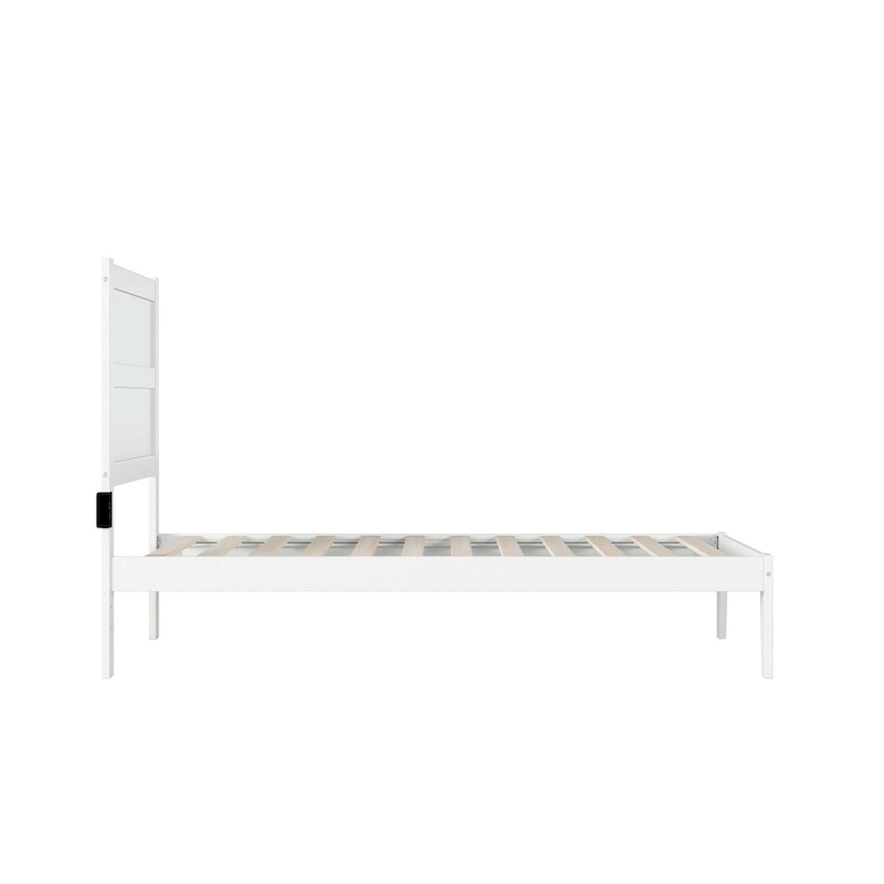 NoHo Twin Bed in White