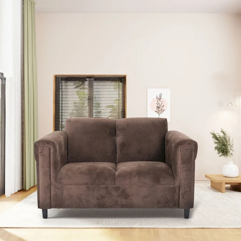 Mid-Century Modern Loveseat Sofa