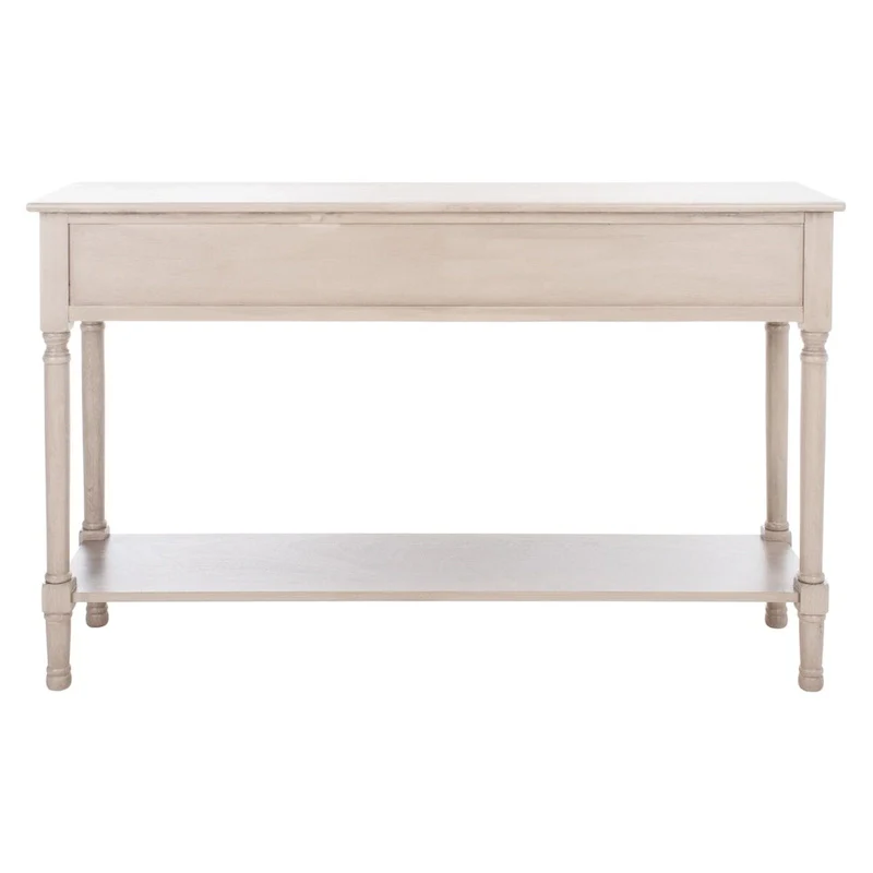 SAFAVIEH Jeanie 3-Drawer Bottom Shelf Console Table - 47.3  W x 13  L x 29.5  H - 47Wx13Dx30H