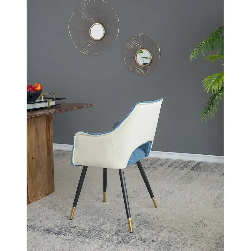 Blue Modern 23.2 Accent Chair (Set of 2)