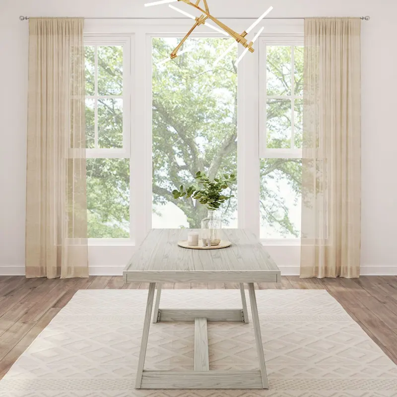 Plank and Beam Classic Solid Wood Dining Table - 72