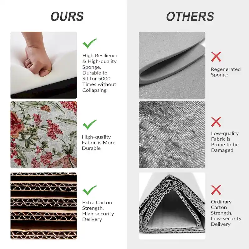 Giampiero Wooden Upholstery Armchair with Nailhead Trims by HULALA HOME