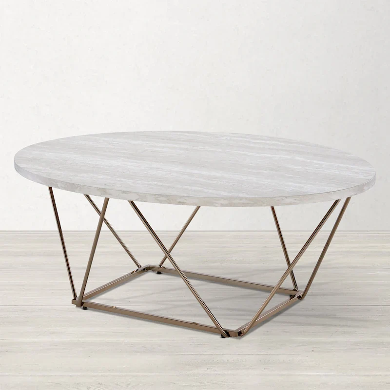 Canyon Marble Tabletop Coffee Table