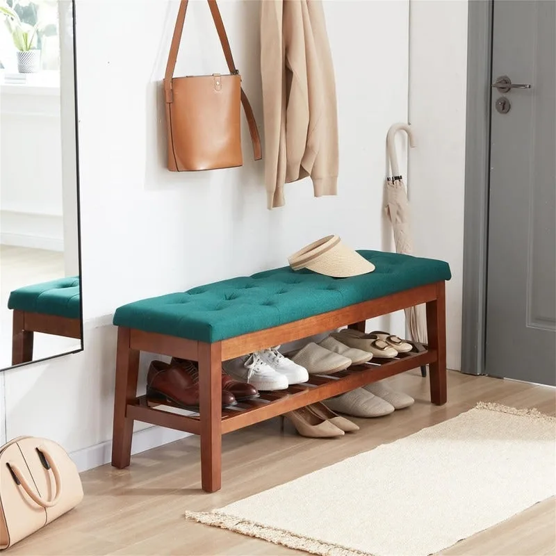 Shoe Bench Entryway - 43.3 D x 14 W x 18 H