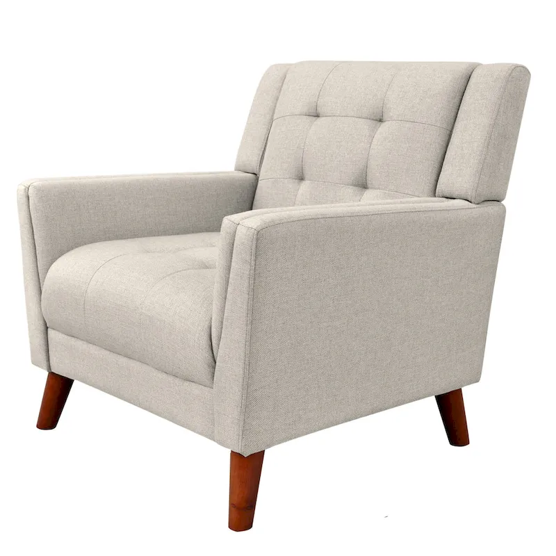 Candace Mid-century Modern Armchair by Christopher Knight Home - 32.28W x 31.50L x 32.68H