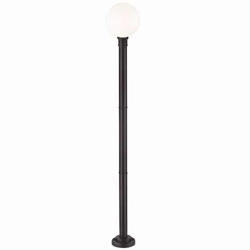Z-Lite Laurent 1 - Light Post Light in Black