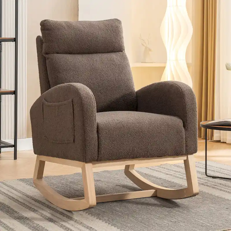 eddy Fabric Rocking Chair
