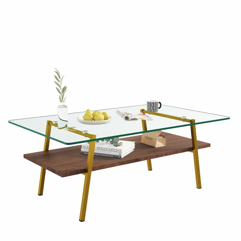 38.58  Rectangle Coffee Table with Modern Design