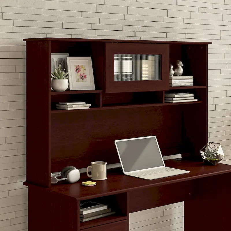 Cabot 60W Hutch by Bush Furniture