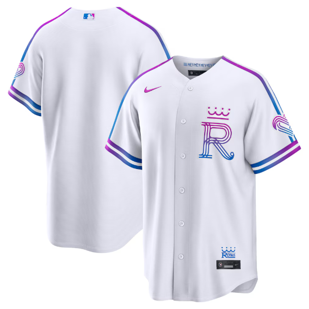 Kansas City Royals White 2026 City Connect Stadium Jersey