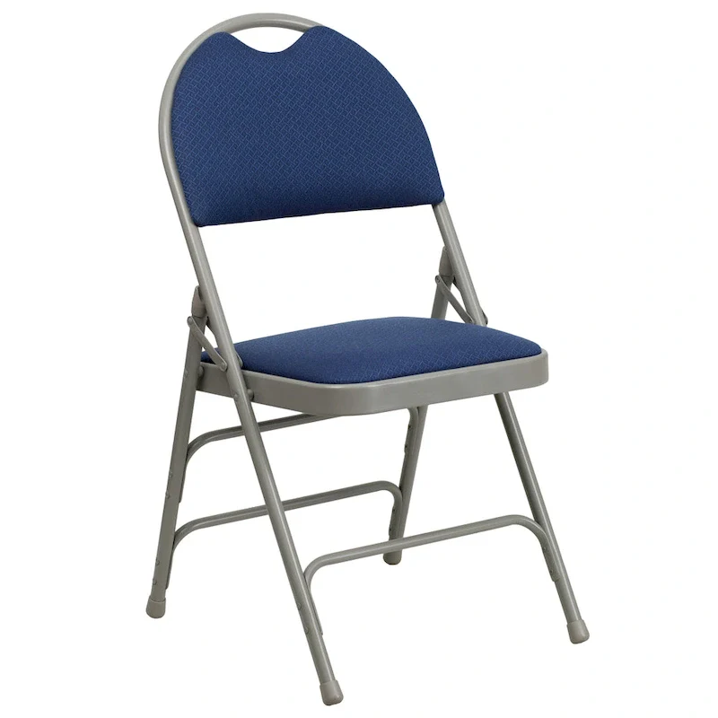 2 Pack Extra Large Ultra-Premium Triple Braced Folding Chair