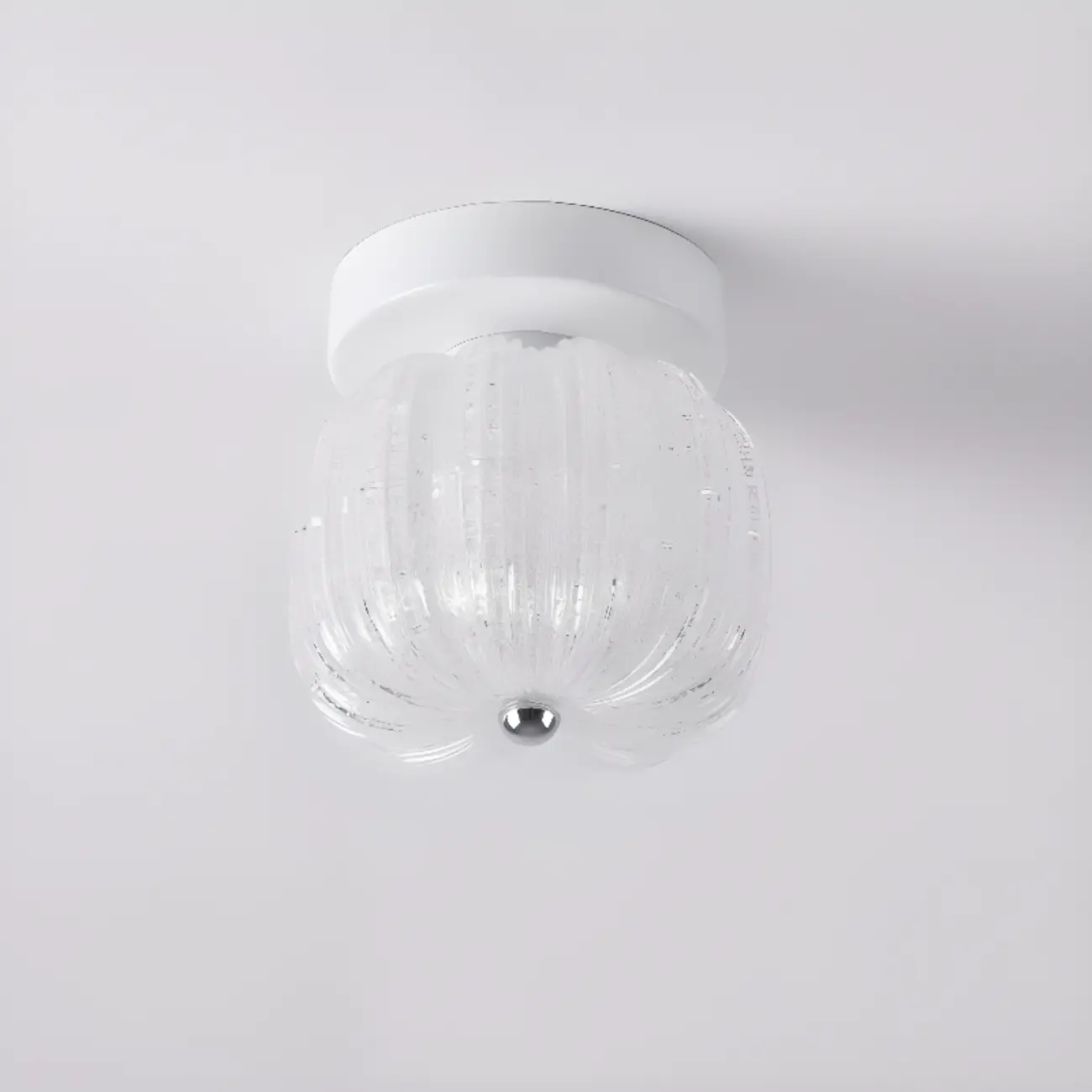 Mini Drum Shape Hallway Semi Flush Mount Ceiling Light