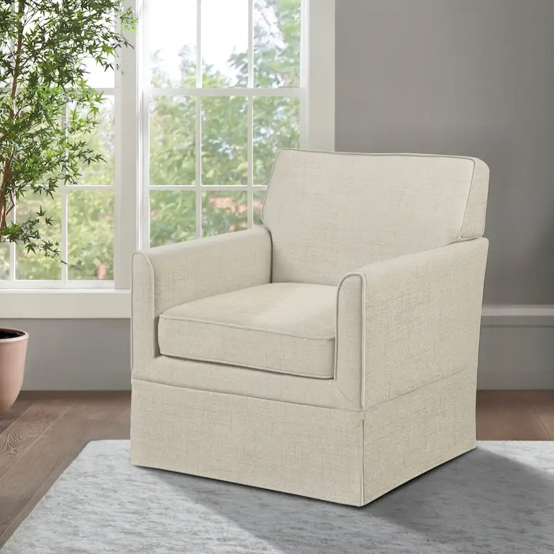 510 Design Paula Slipcover Accent Armchair - 30W x 30.5D x 33H