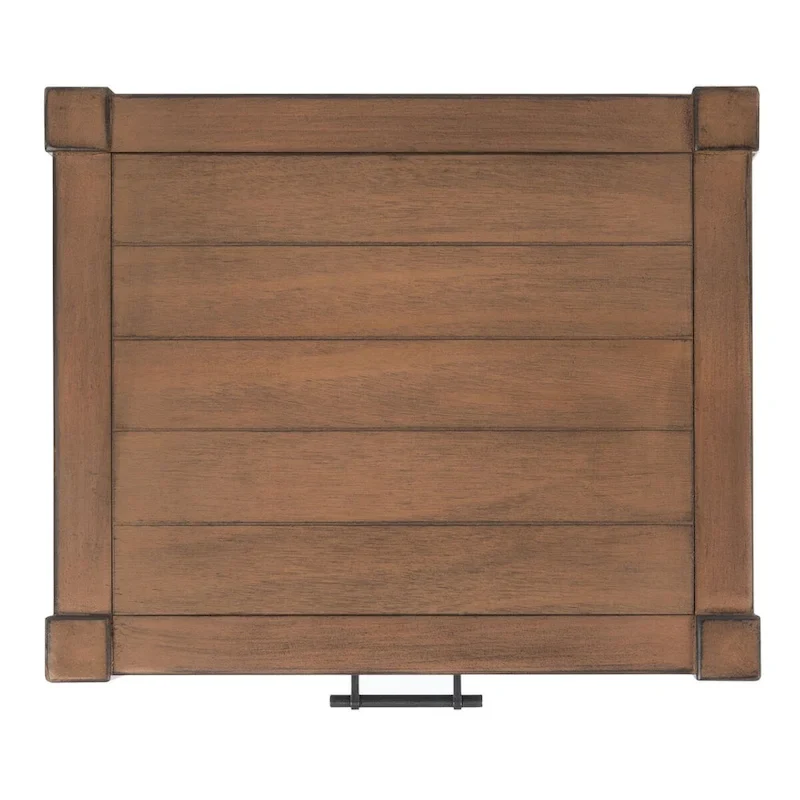 SAFAVIEH Elianne 1-Drawer Accent Table - 19  W x 15.8  L x 26  H - 19Wx16Dx26H