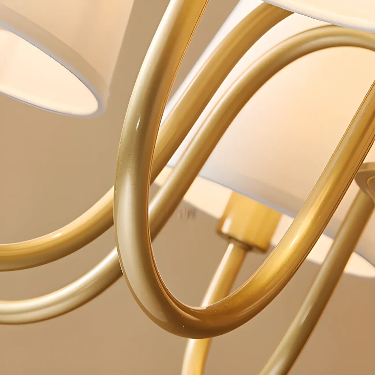 Elegant Modern Hanging Chandelier with Adaptive Height