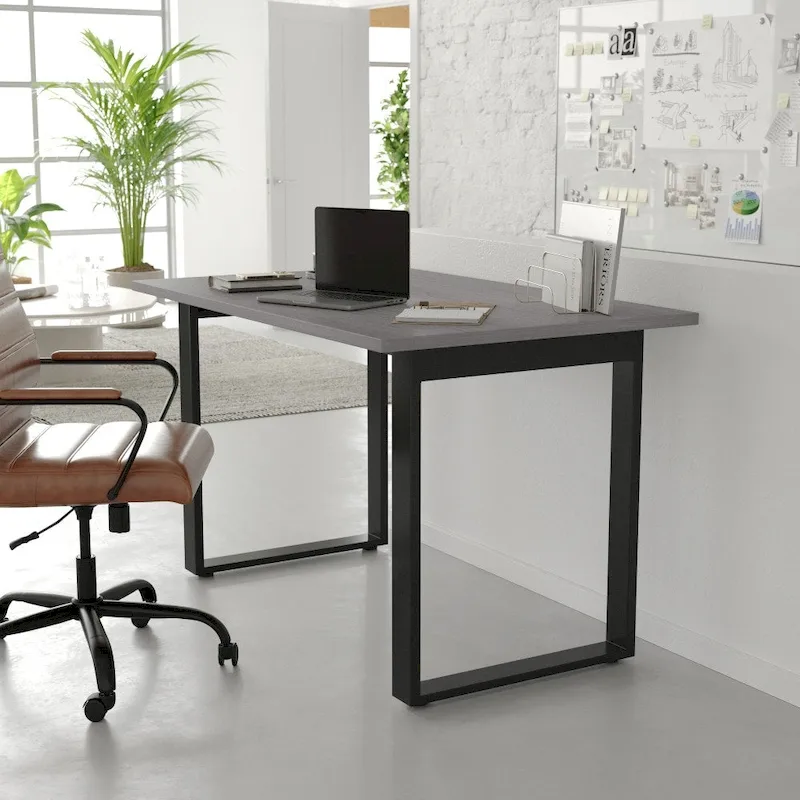 Conference Table with Laminate Top and U-Frame Steel Base