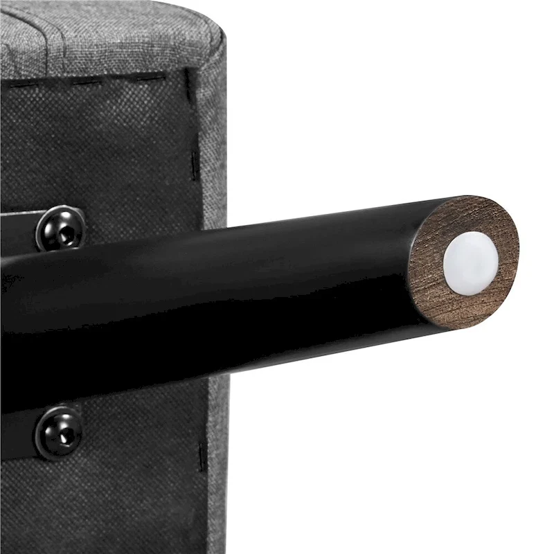 Yaheetech Mid Century Modern Fabric Arm Chair Tufted Accent Chair with Rubber Wooden Leg