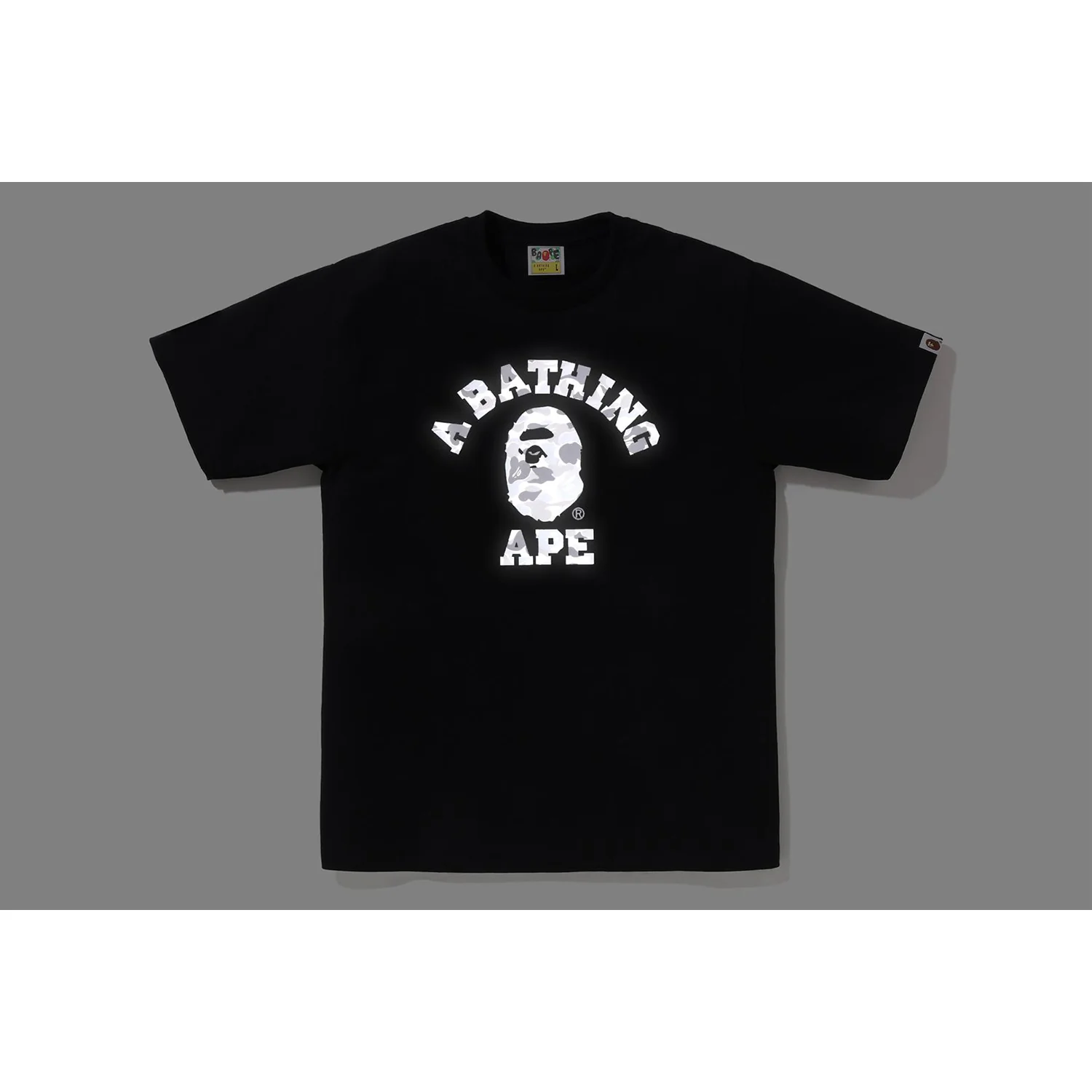 ABC CAMO REFLECTIVE ON COLLEGE TEE MENS