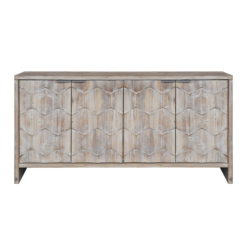 Accent Cabinet Farmhouse Style Wooden Cabinet Sideboard Buffet