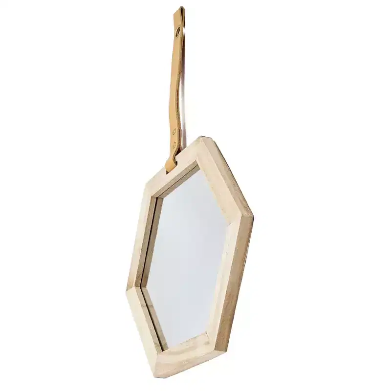 11 x 10 Inch Harlan Hexagon Wall Mirror
