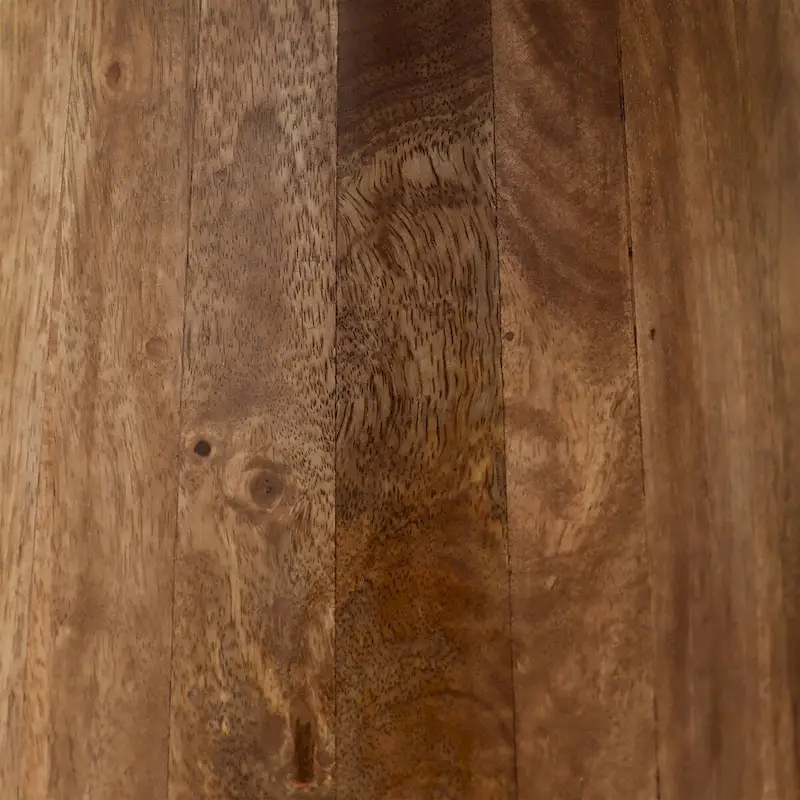 Chelsea 40  Wide Mango Wood Dining Table, Medium Brown