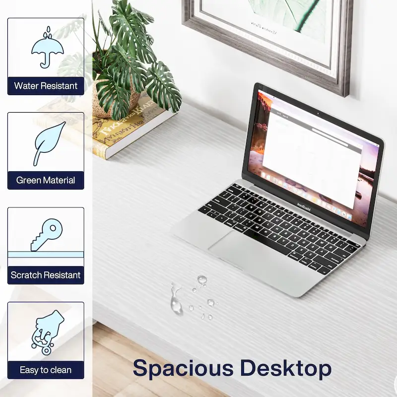 55 Heavy Duty Computer Desk, Office Desk