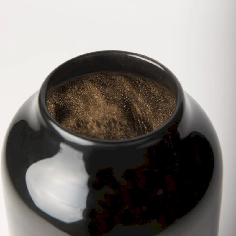 Emu Small Black & Grey Vase