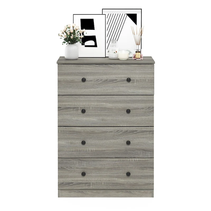 Furinno Tidur Simple Design 4-Drawer Dresser