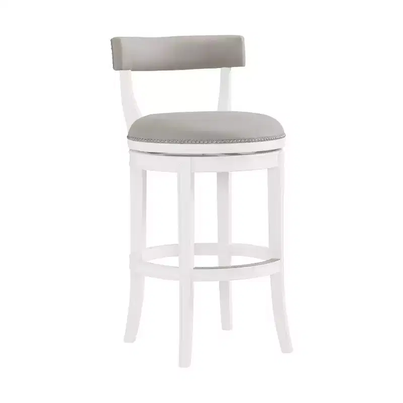 Set of 2 Hanover Swivel Bar Height Stools - Alaterre Furniture