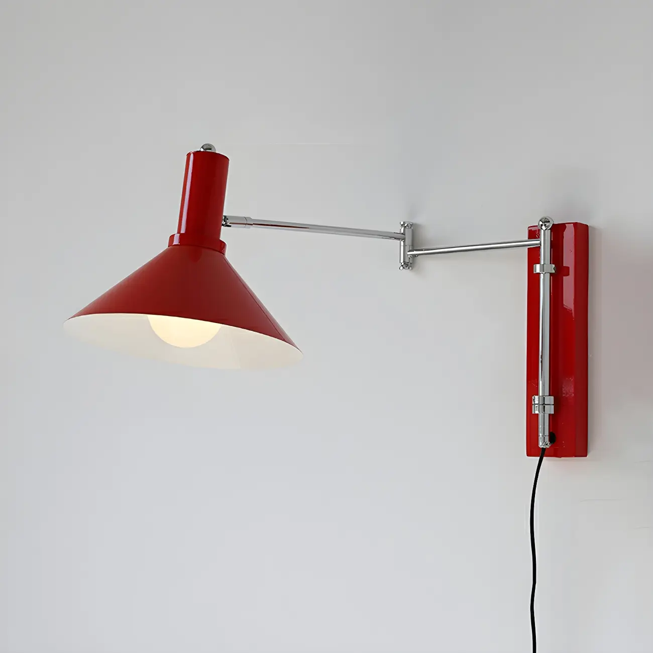 Industrial Metal Stylish Swing Arm Wall Light