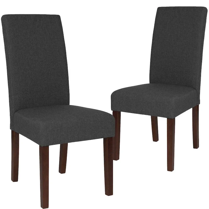 Upholstered Wood Parsons Chair (Set of 2) - 19W x 21.5D x 40H