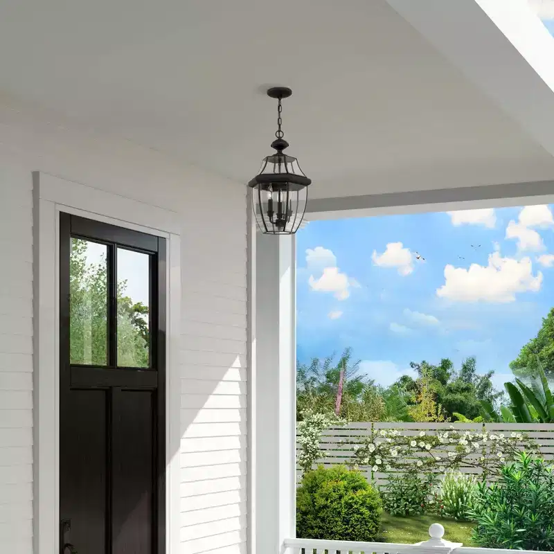 Livex Lighting Monterey 3 - Light Pendant in Black