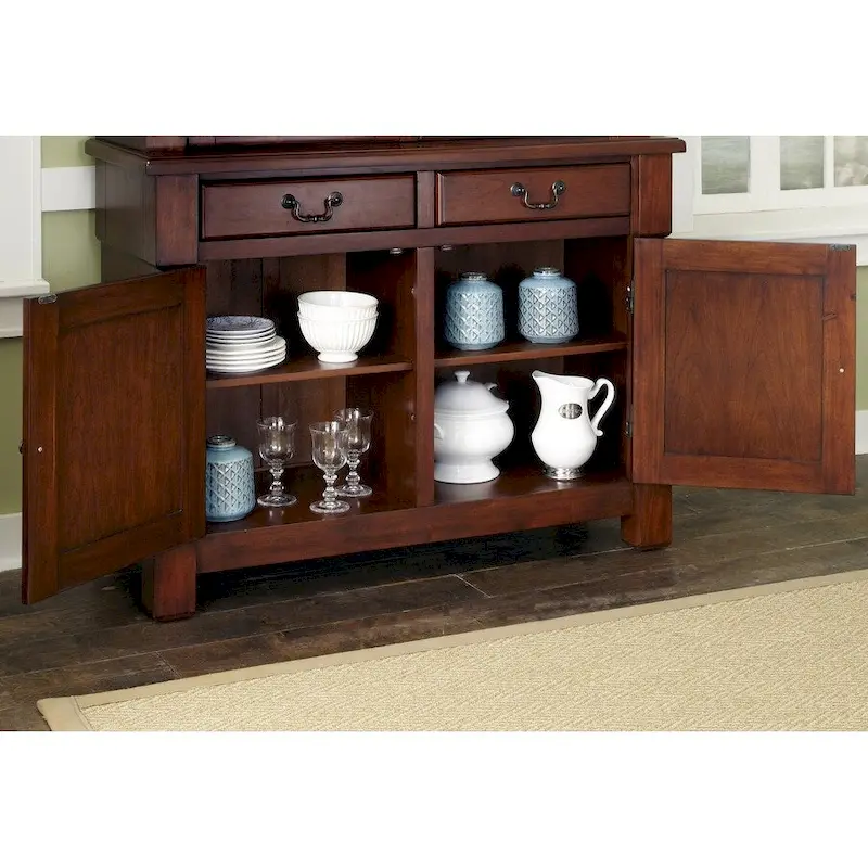 Aspen Rustic Cherry Buffet by Homestyles