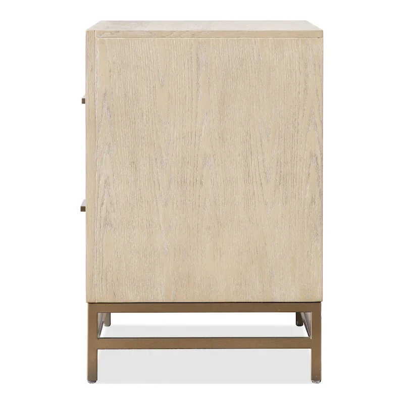 Furniture of America Drayden Transitional Oak Solid Wood 3-Piece Chest and 2 Nightstand Bedroom Set