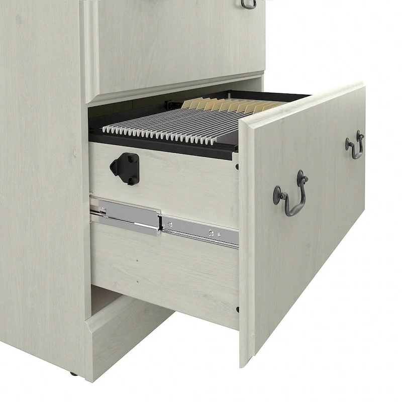 Bush Furniture Saratoga Lateral File Cabinet in Harvest Cherry