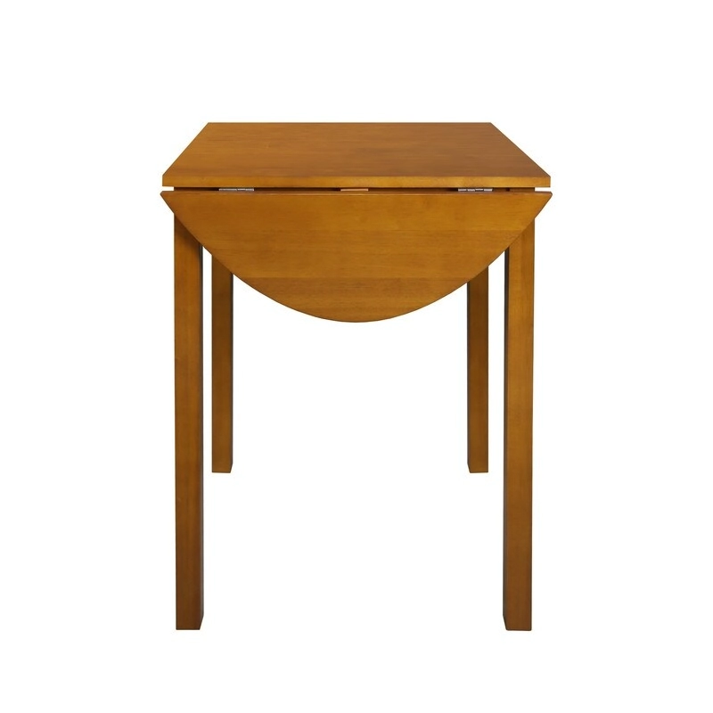 Wings Solid Wood Dining Room Drop Leaf Table - 39.25W x 23.25D x 29H