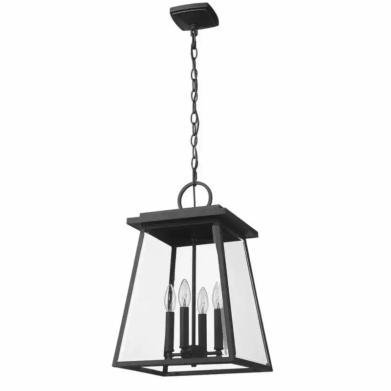 Z-Lite Broughton 4 - Light Pendant in Black