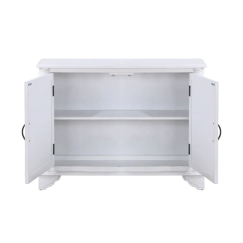 Mid Century 40 Sideboard Buffet Console Table with Adjustable Shelf