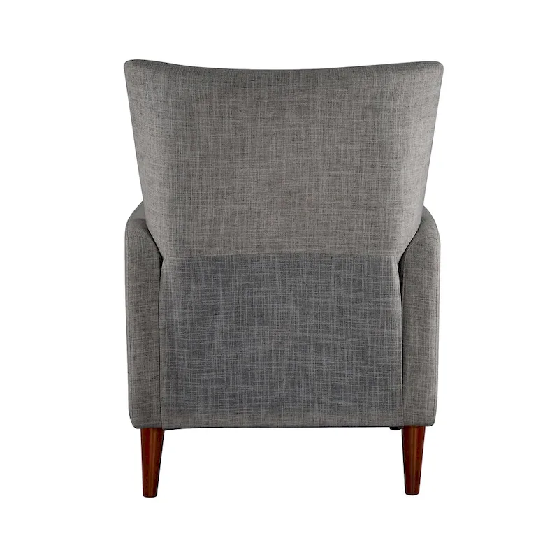 Modern Manual Recliner with Solid Wooden Legs